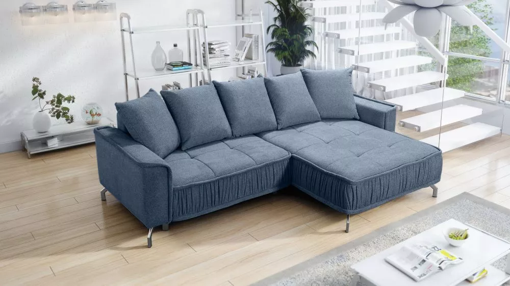 Dīvāns Diosa Bubble Corner Standard · Zils · 173 × 277 × 95 cm