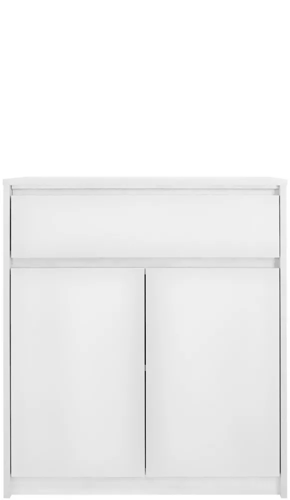 Kumode Dexter DE02 · Balts · 80.5 × 40 × 92 cm