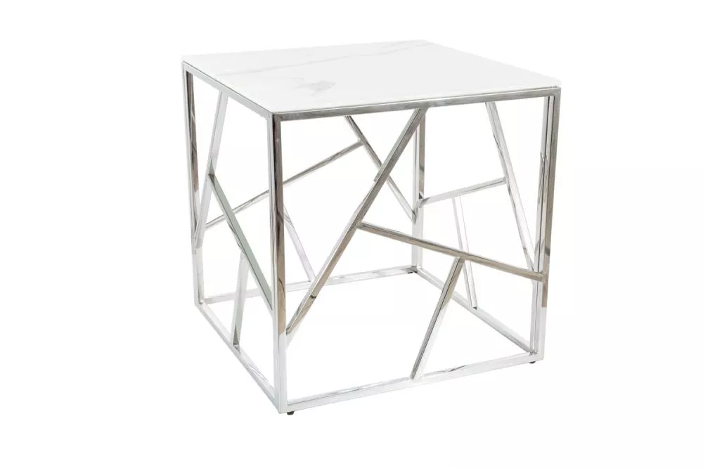 Žurnālgalds Escada B Korpusa krāsa: balts marmors, · 55 × 55 × 55 cm