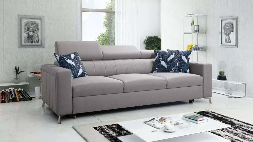 Dīvāns Baltico Sofa Standard · Brūni pelēks · 99 × 236 × 83 cm