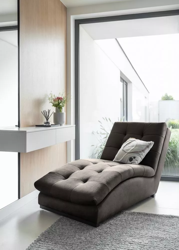 Mīksts krēsls Doro Lux Standard Sēdvietas dziļums: 116 cm, · Tumši brūns · 85 × 170 × 95 cm