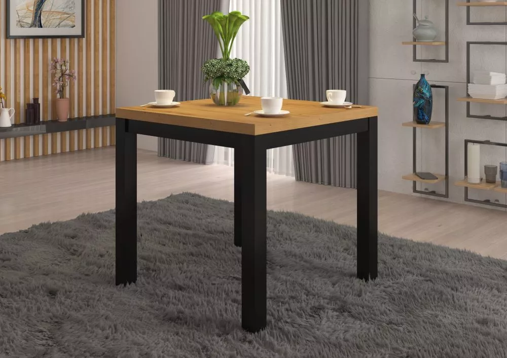 Žurnālgalds Olaf 1 Korpusa krāsa: ozols artisan, · 80 × 80 × 77 cm