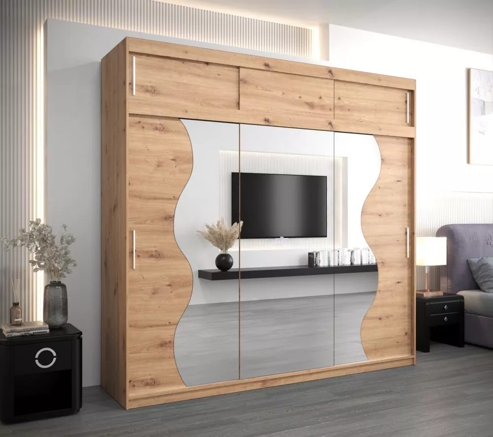Skapis Madryt Plus · Ozols artisan · 250 × 62 × 240 cm