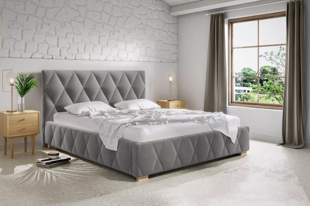 Gulta Trivio Premium Standard ar stelāžu Guļamvietas platums: 90 cm, Guļamvietas garums: 200 cm, stelāžas tips: metāla, 