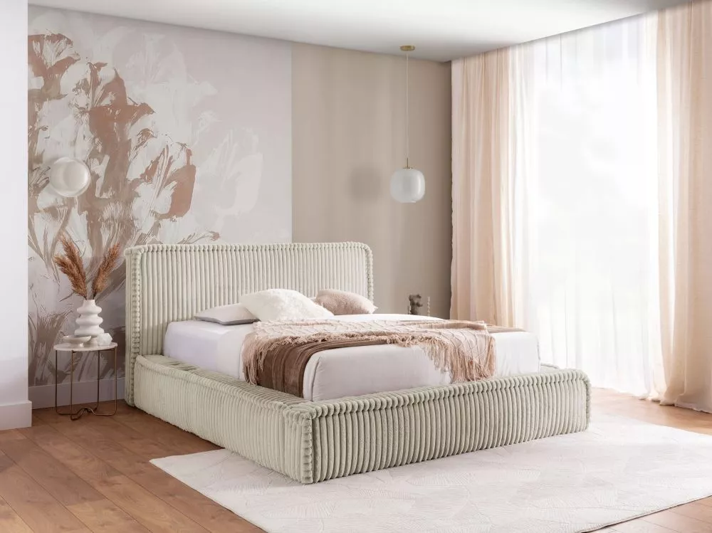 Gulta Midas Standard ar stelāžu Guļamvietas platums: 160 cm, Guļamvietas garums: 200 cm, stelāžas tips: metāla, · Bēši p