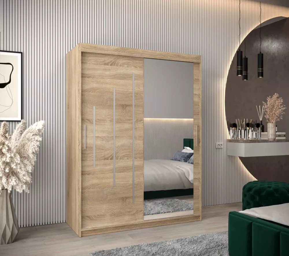 Skapis York 2 · Sonoma · 150 × 62 × 200 cm