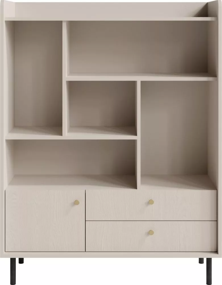 Kumode Grande GR3 · Bēšs · 103.5 × 42 × 133 cm