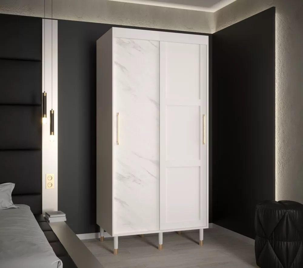 Skapis Calipso Ramiak Marmur · 100 × 62 × 208 cm