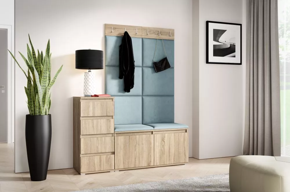 Apavu plaukts Emi 34 Trinity Korpusa krāsa: sonoma, · 130 × 184.5 × 40 cm
