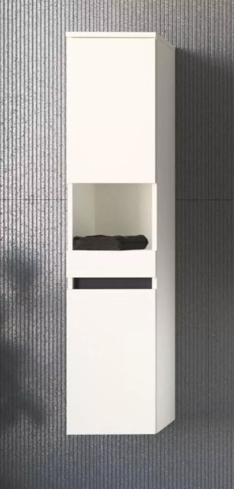 Vannas istabas skapītis Figaro SL · Balts · 30 × 135 × 30 cm