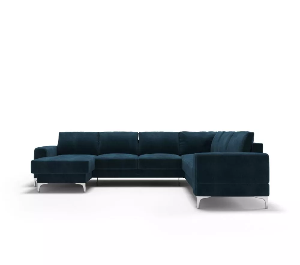 Dīvāns Aria Max 2 Standard · Tumši zils · 250 × 315 × 89 cm