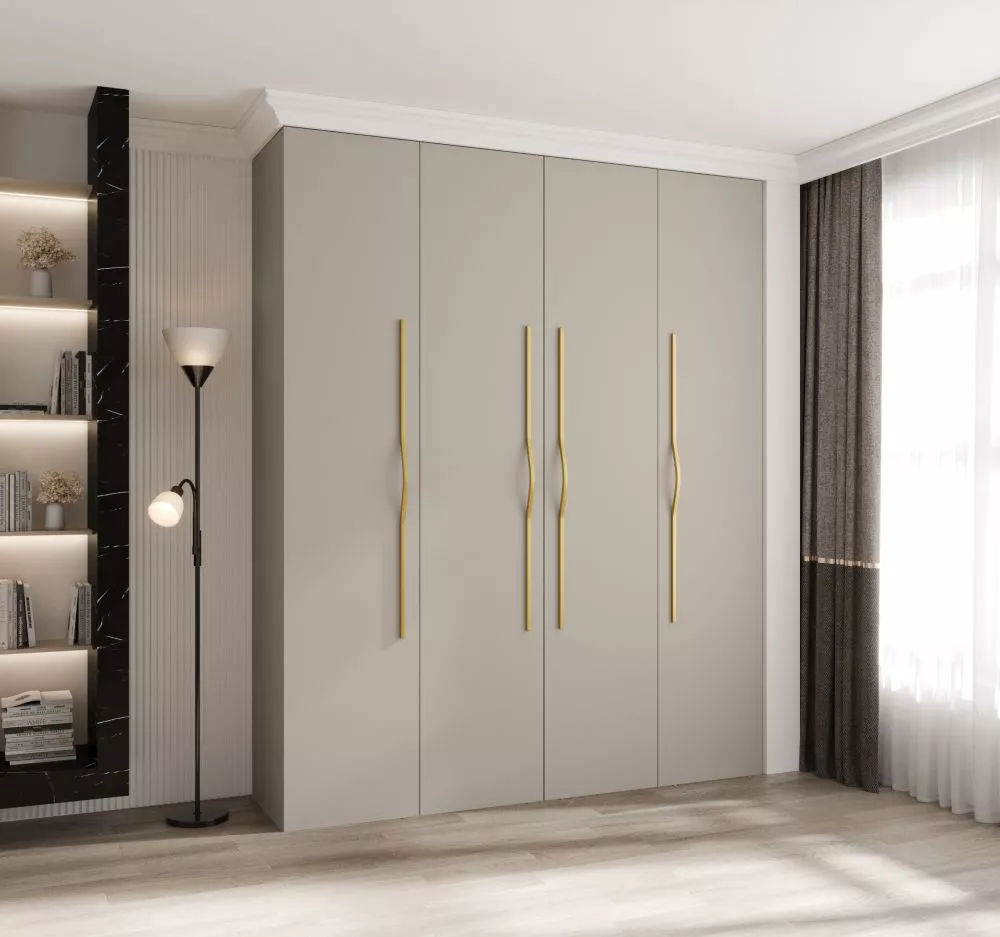 Skapis Como 2 · Kašmira · 200 × 50 × 245.5 cm