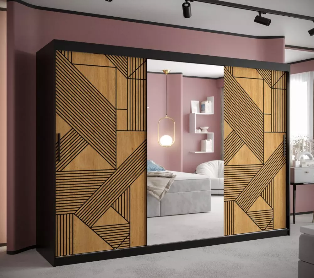 Skapis Florencja Modern 2 · 250 × 62 × 200 cm