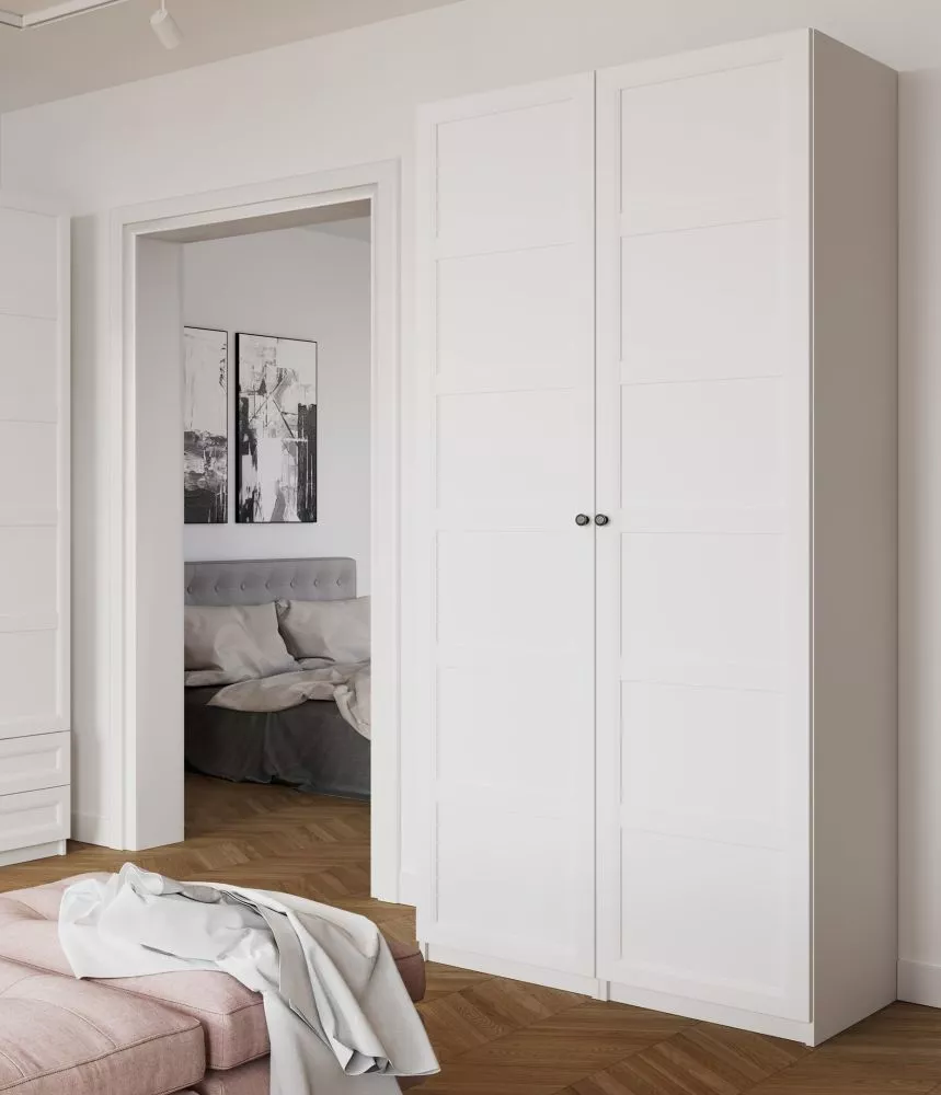 Skapis Combo 1 · Balts · 103 × 55 × 235 cm
