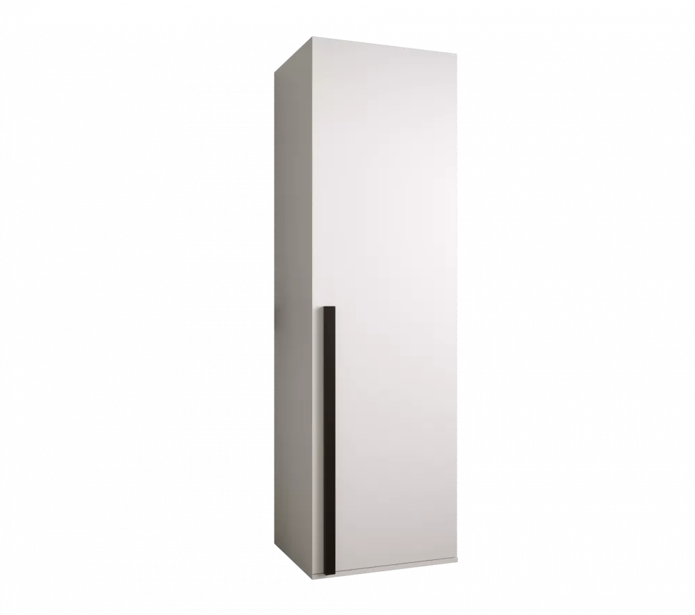 Skapis Miro SZ · Balts · 50 × 42 × 184 cm