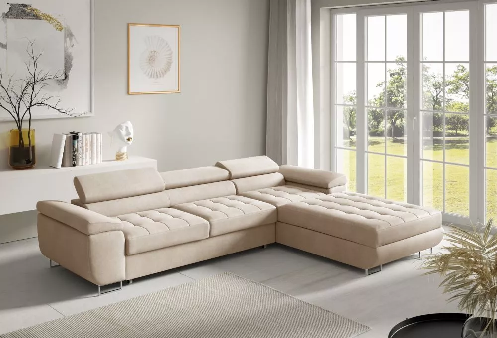 Dīvāns Corner 272 standard · Bēšs · 200 × 277 × 87 cm