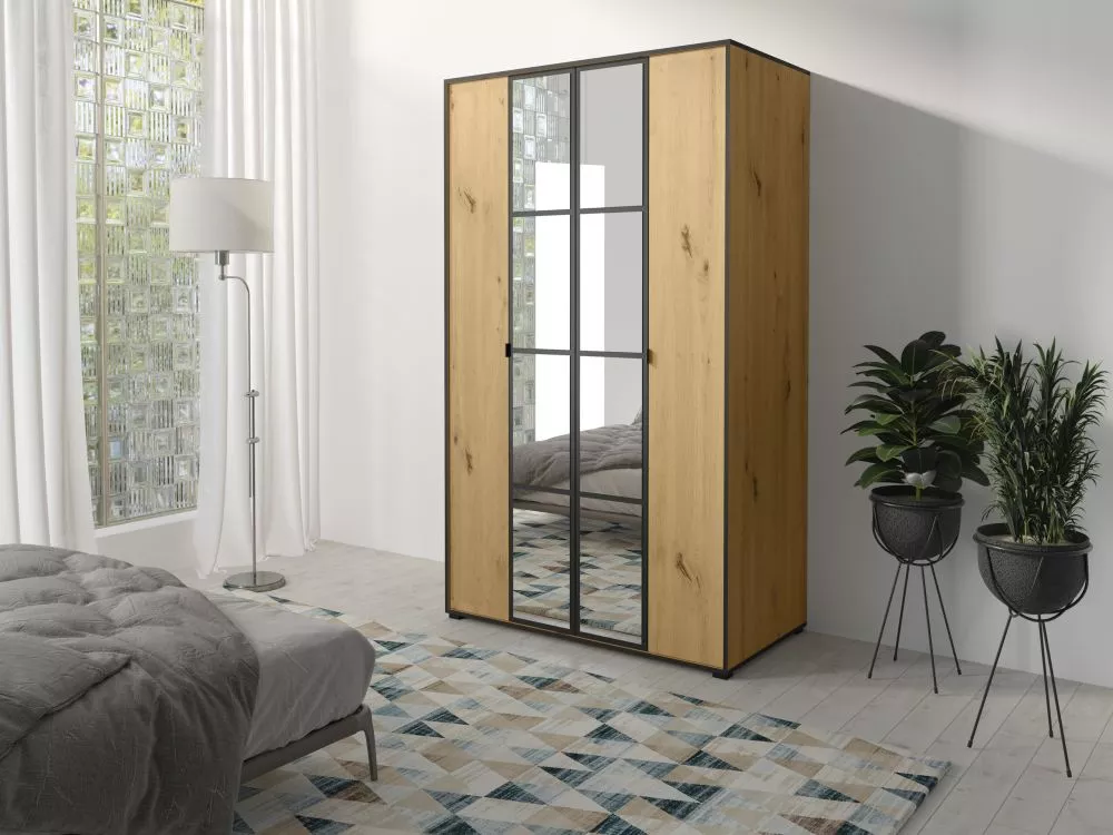Skapis Oslo Modern 1 · Ozols artisan · 120 × 65 × 206 cm