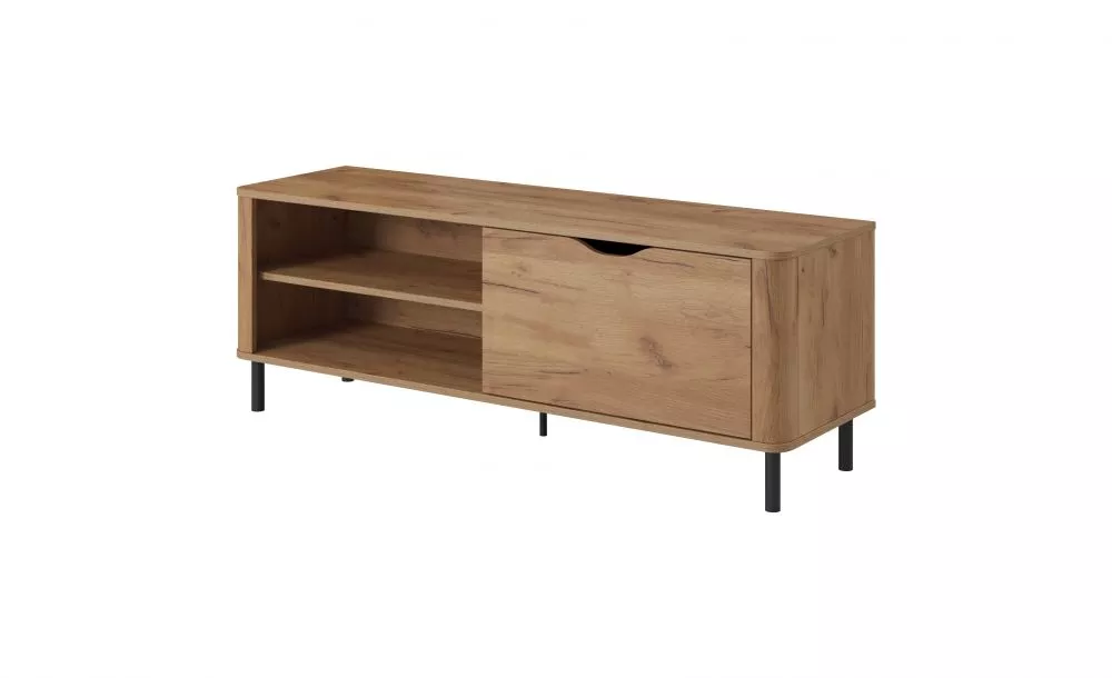 TV tumba Santi F · Ozols craft zelts · 137 × 40 × 49.2 cm