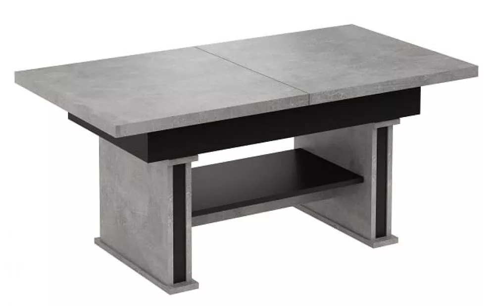 Žurnālgalds L29 Korpusa krāsa: betons, · 130 × 80 × 60 cm