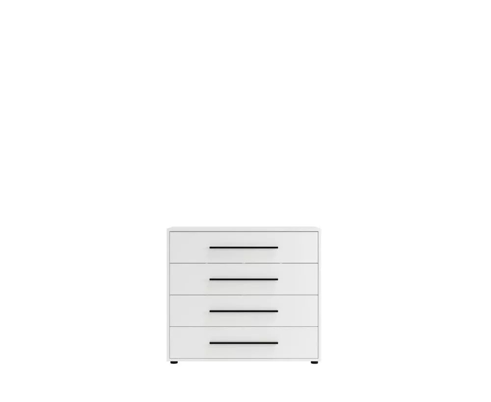 Kumode Maxione MX-03 · Balts · 99 × 40 × 87 cm
