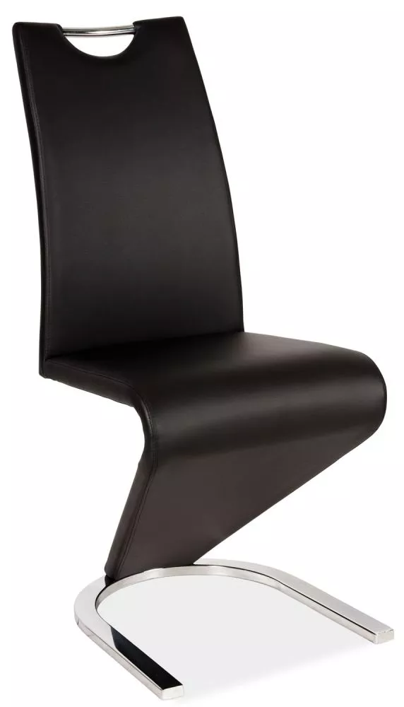 Krēsls H-090 · Melns · 102 × 43 × 45 cm