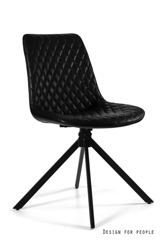 Krēsls Britta · Melns · 85 × 49 × 49 cm