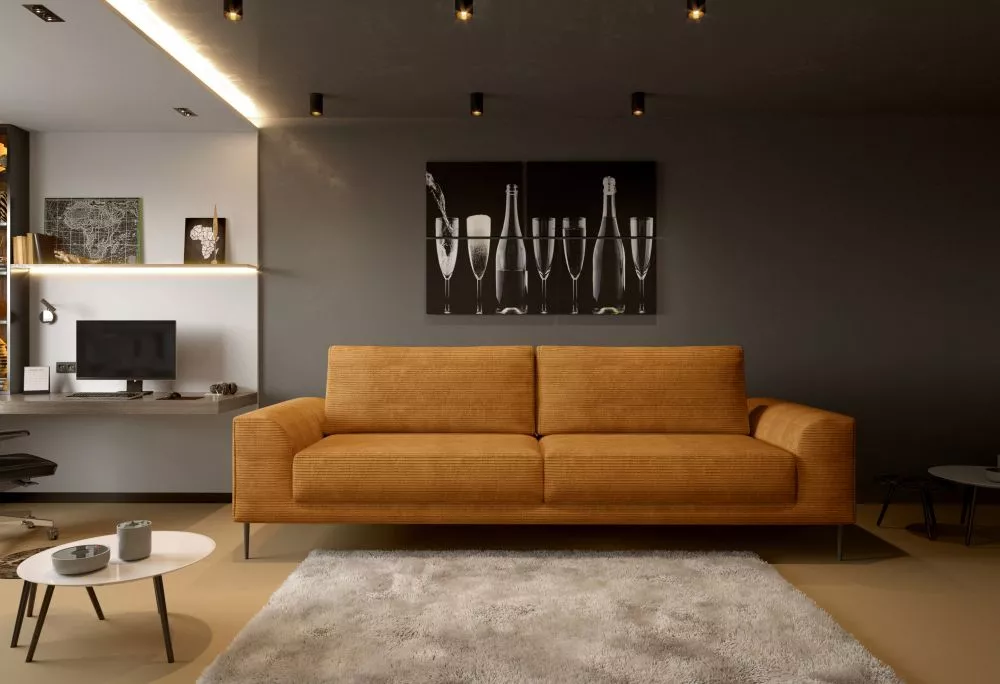 Dīvāns Capitol Sofa · 105 × 250 × 89 cm