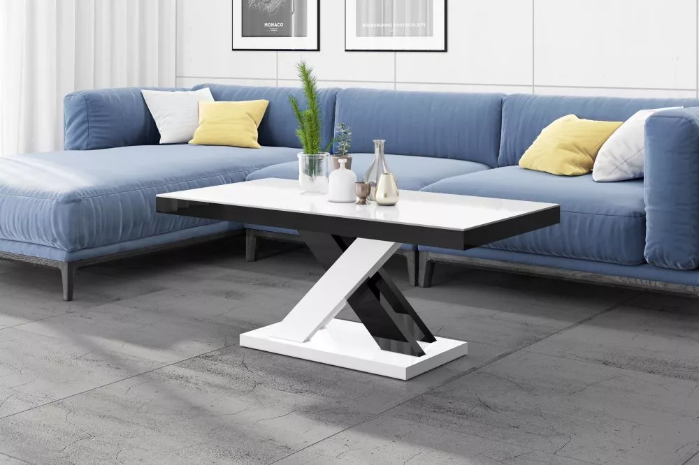 Žurnālgalds Xenon Lux Mini Gloss Korpusa krāsa: balts, · 120 × 60 × 50 cm