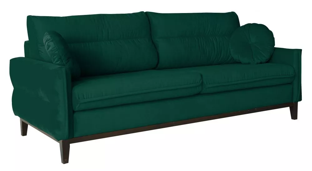 Dīvāns Bellano 2 Standard · Zaļš · 94 × 218 × 95 cm