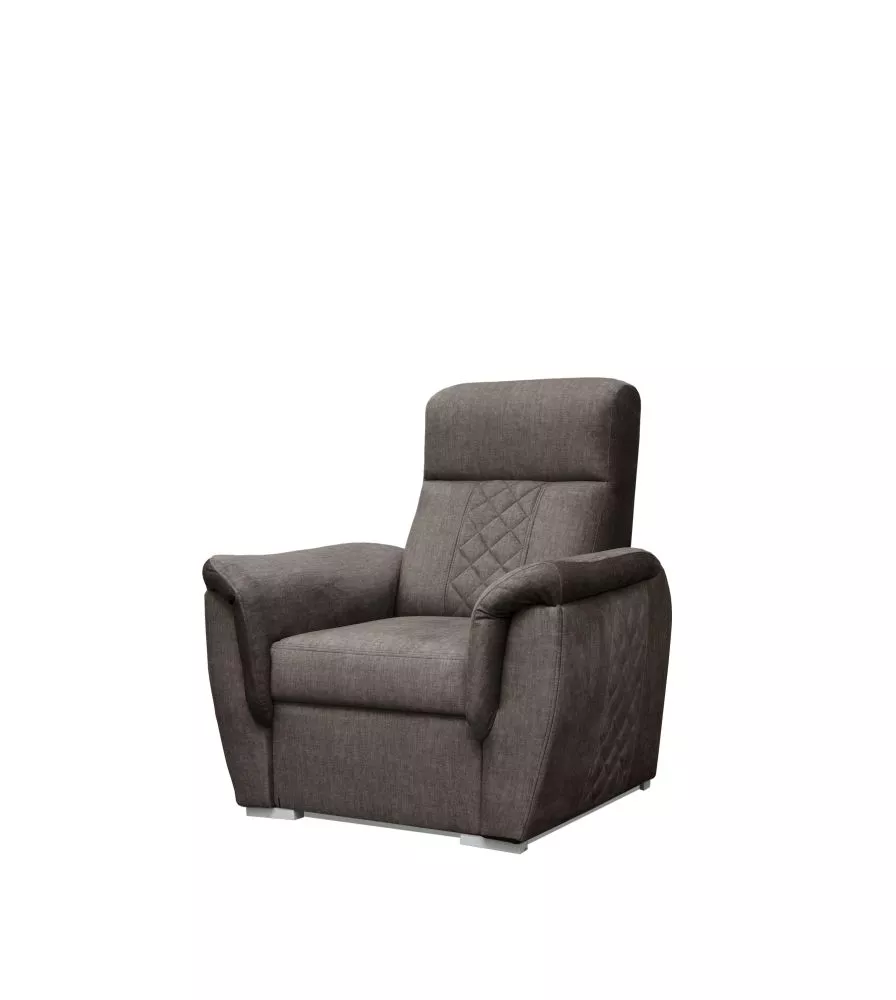 Mīksts krēsls Boston 1 standard Sēdvietas dziļums: 55 cm, · Tumši brūns · 102 × 93 × 110 cm