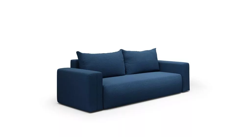 Dīvāns Torretta sofa standard · Tumši zils · 97 × 258 × 72 cm