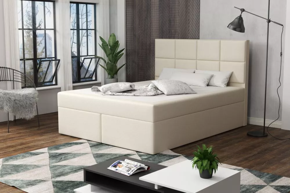 Gulta Besso Eco Standard Guļamvietas platums: 80 cm, Guļamvietas garums: 200 cm, · Krēma · 82 × 210 × 120 cm