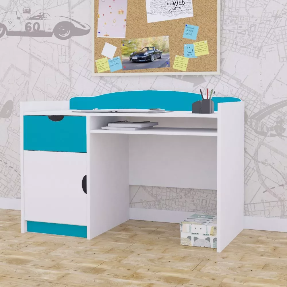 Bērnu rakstāmgalds Classic B06 Maksimālais augstums: 89 cm, · 125 × 75 × 60 cm