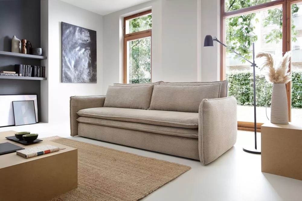 Dīvāns Tilia Slim standard · Bēšs · 103 × 230 × 82 cm