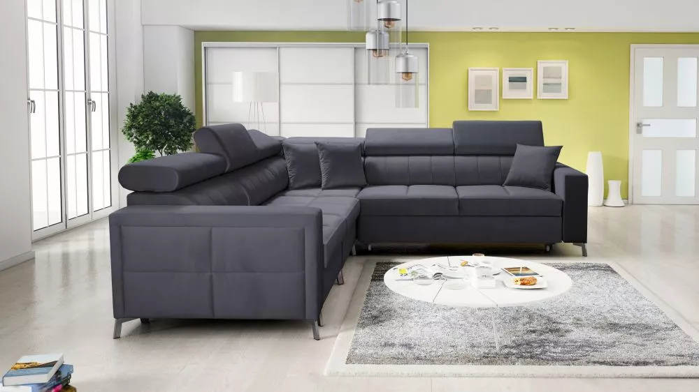 Dīvāns Side 4 Standard · Antracīts · 270 × 275 × 83 cm
