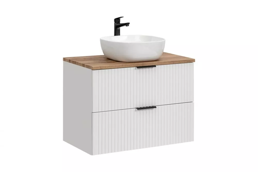 Vannas istabas skapītis Adel White 82-80 Top Smile · 80 × 57 × 46 cm