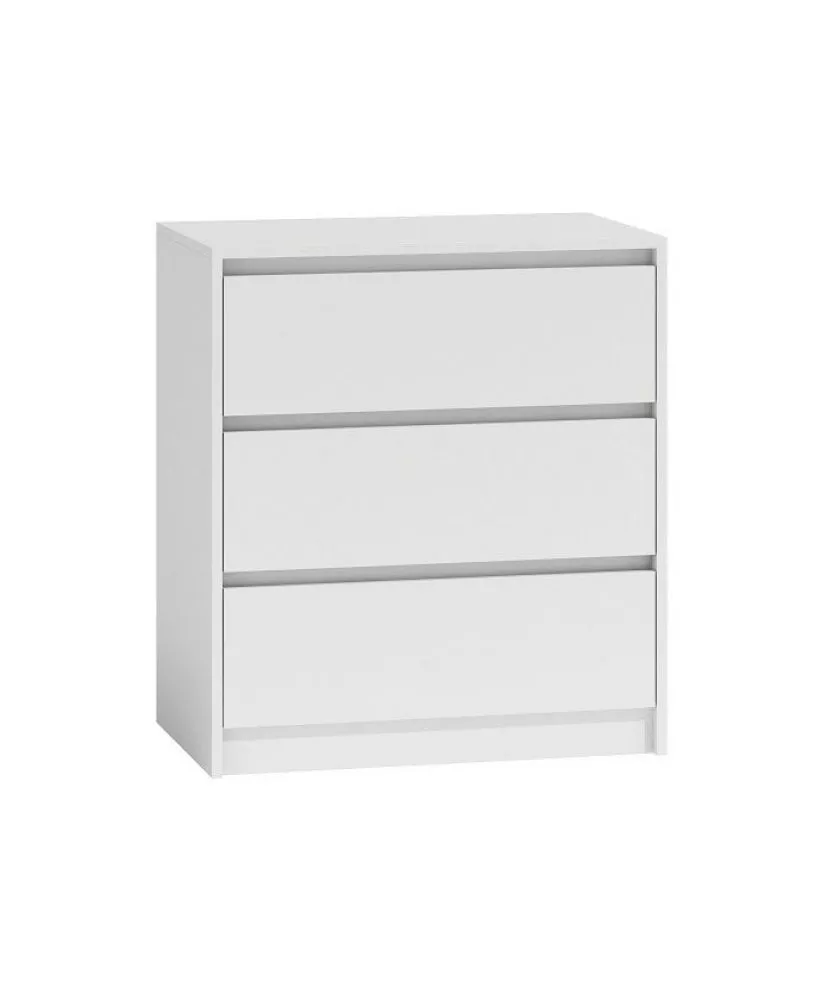 Kumode Karo K3 · Balts · 70 × 43 × 78 cm