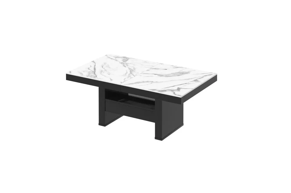 Žurnālgalds Aversa Lux Gloss Korpusa krāsa: melns, · 120 × 75 × 55.5 cm