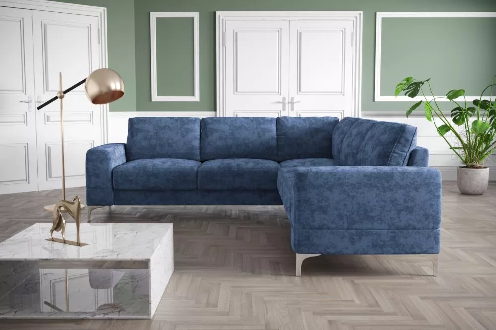 Dīvāns Aria Max Standard · Zils · 250 × 250 × 89 cm