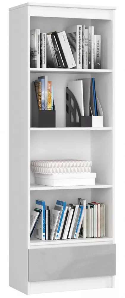 Plaukts R60 1S4P Gloss · 60 × 180 × 36 cm