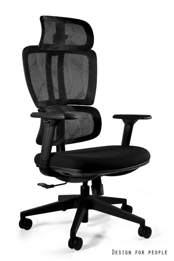 Datorkrēsls Deal Sēdvietas platums: 51 cm, · Melns · 68 × 69 × 115 cm
