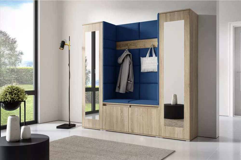 Apavu plaukts Emi 31 Trinity Korpusa krāsa: sonoma, · 190 × 185 × 40 cm