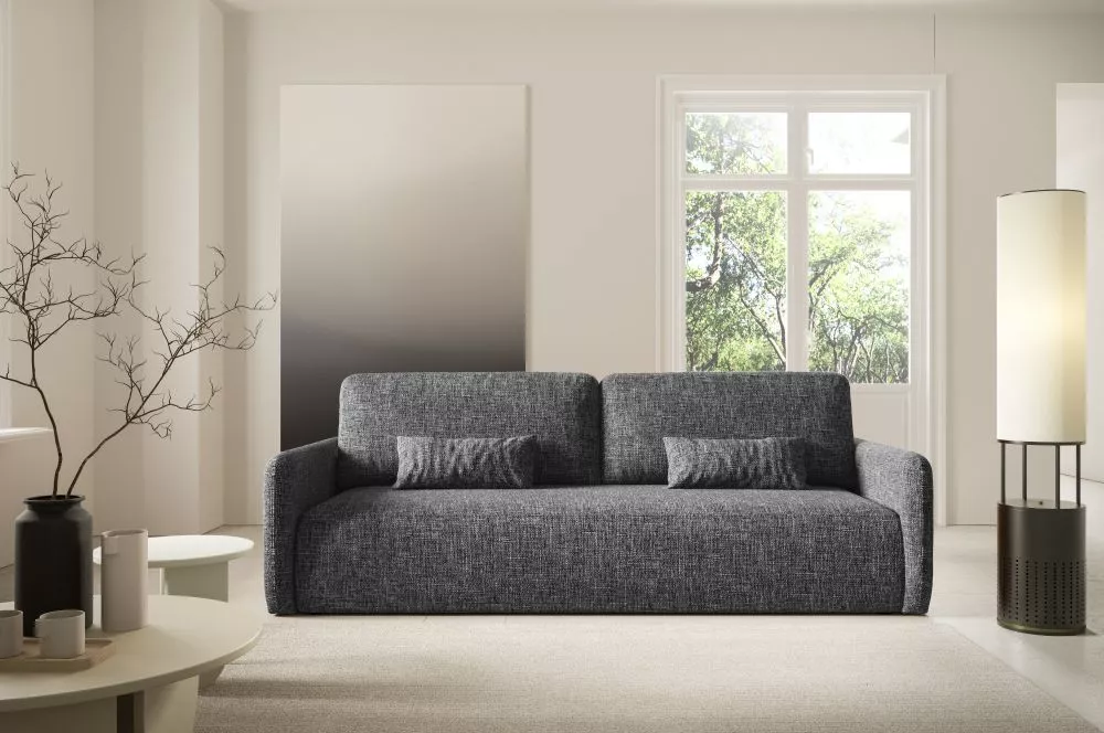 Dīvāns Ivi sofa Standard · Tumši pelēks · 102 × 217 × 86 cm