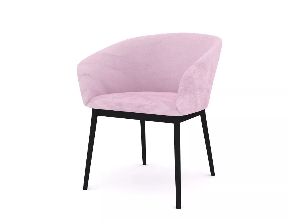 Krēsls Capella CAP D03 · Rozā · 79 × 65 × 60 cm