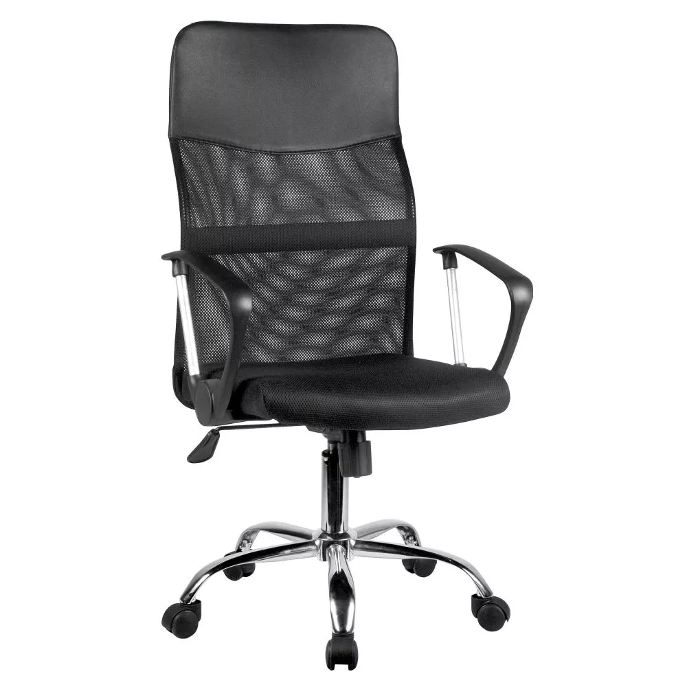 Datorkrēsls OCF-7 · Melna · 56 × 60 × 105 cm