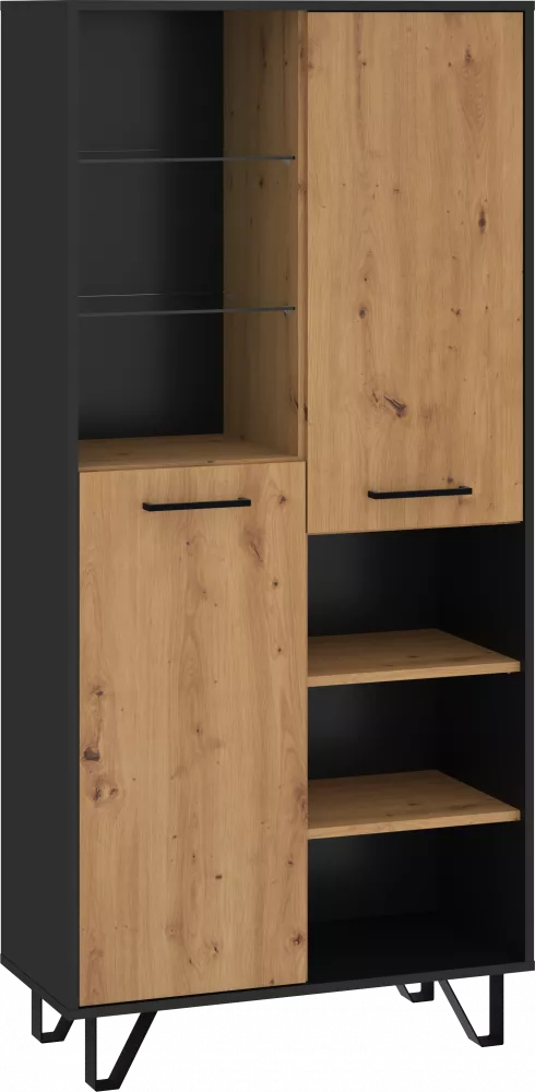 Sekcija Boss BOS-09 Korpusa krāsa: melns, · 80 × 39 × 170 cm
