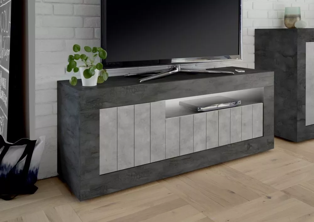 TV tumba Urbino RTV ar LED · 138 × 42 × 56 cm
