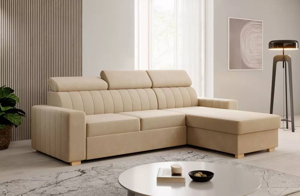 Dīvāns Laos standard · Bēšs · 170 × 245 × 96 cm