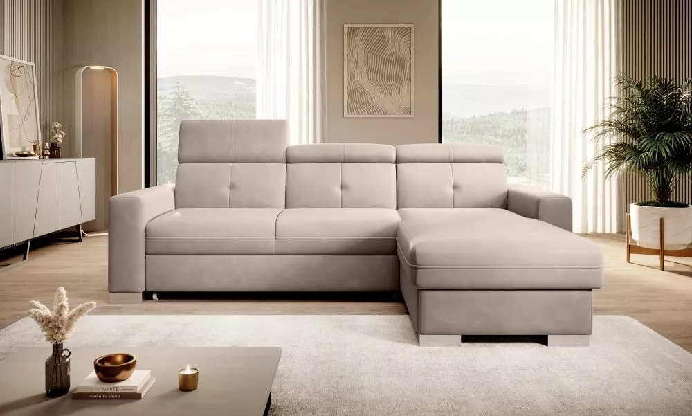 Dīvāns Fresia Comfort Standard · Krēma · 176 × 247 × 104 cm