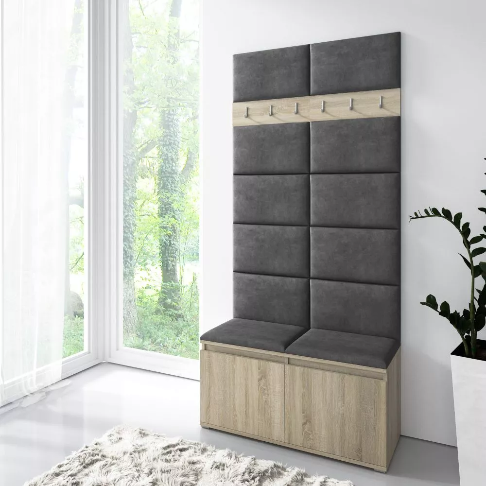 Apavu plaukts Emi 1 Trinity Korpusa krāsa: sonoma, · 100 × 215 × 40 cm